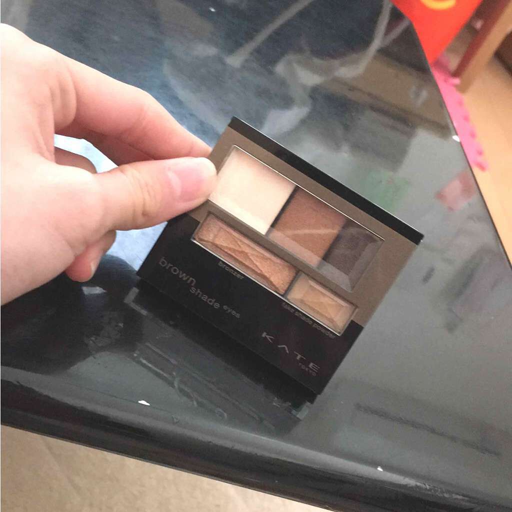 ブラウンシェードアイズN/KATE/アイシャドウパレットを使ったクチコミ（1枚目）