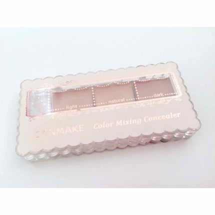 カラーミキシングコンシーラー/キャンメイク/パレットコンシーラーを使ったクチコミ(1枚目)