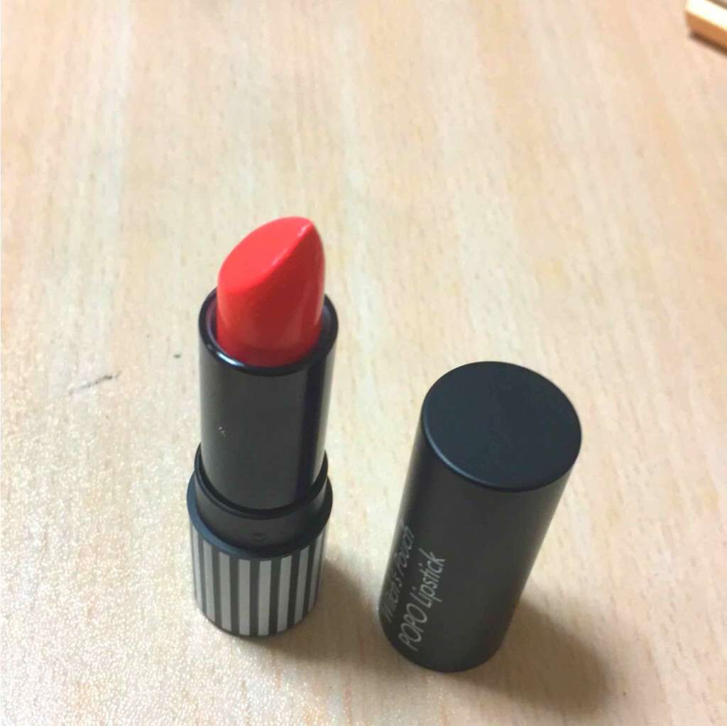 ポポリップスティック S04 マイルドコーラル/Witch's Pouch/口紅を使ったクチコミ（1枚目）