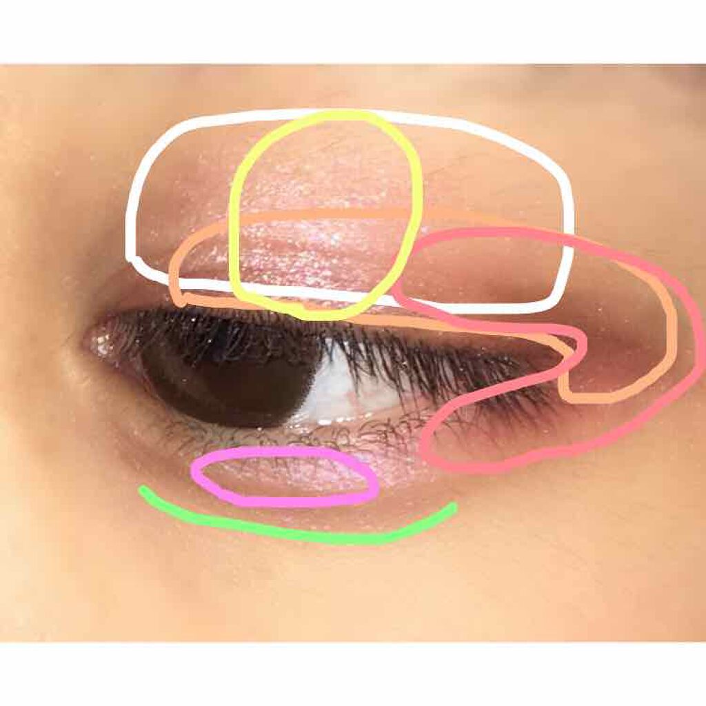 アイニュアンス/キャンメイク/アイシャドウパレットを使ったクチコミ(3枚目)