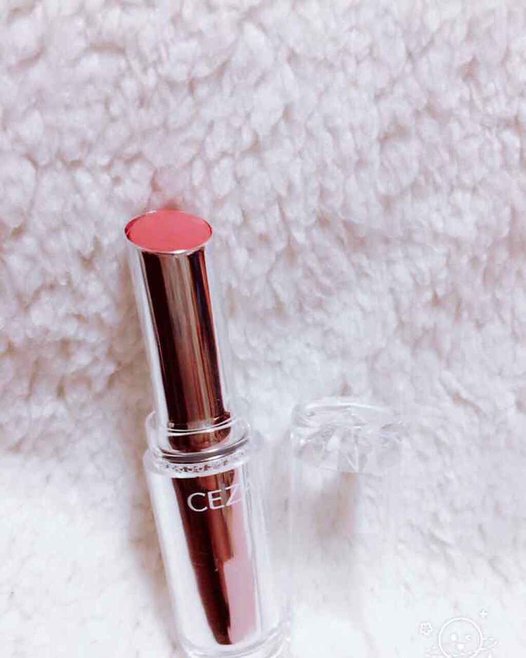 ラスティンググロスリップ/CEZANNE/口紅を使ったクチコミ(1枚目)