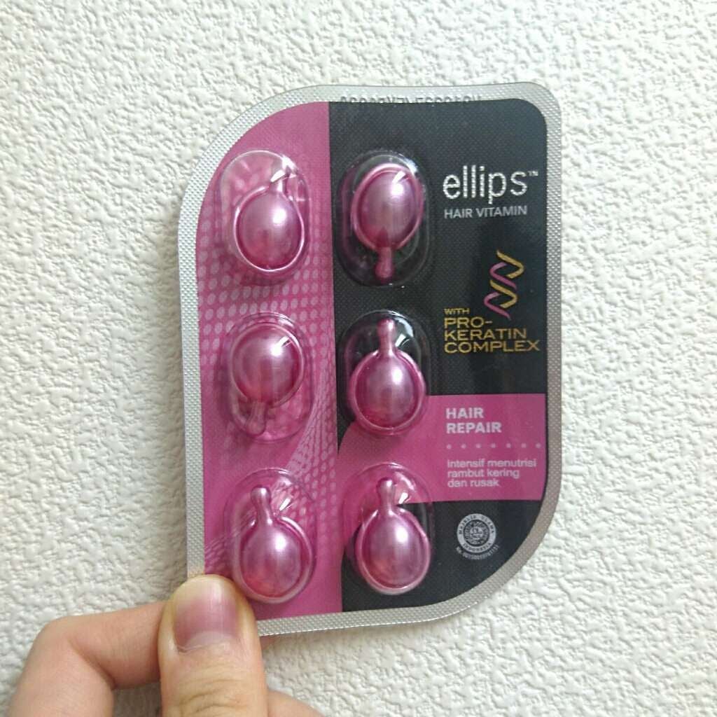 ヘアーオイル【トリートメント】/ellips/ヘアオイルを使ったクチコミ(1枚目)