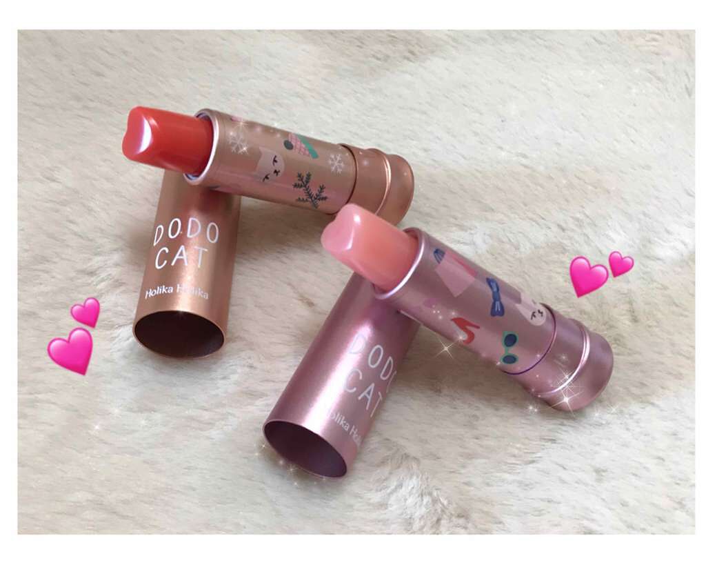 ハートフル ドドキャット ジェルティントバー/HOLIKA HOLIKA/リップティントを使ったクチコミ(1枚目)