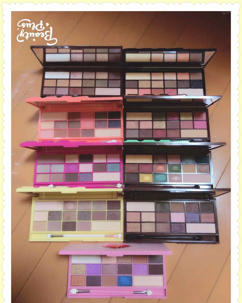 アイラブチョコレート/MAKEUP REVOLUTION/アイシャドウパレットを使ったクチコミ(1枚目)