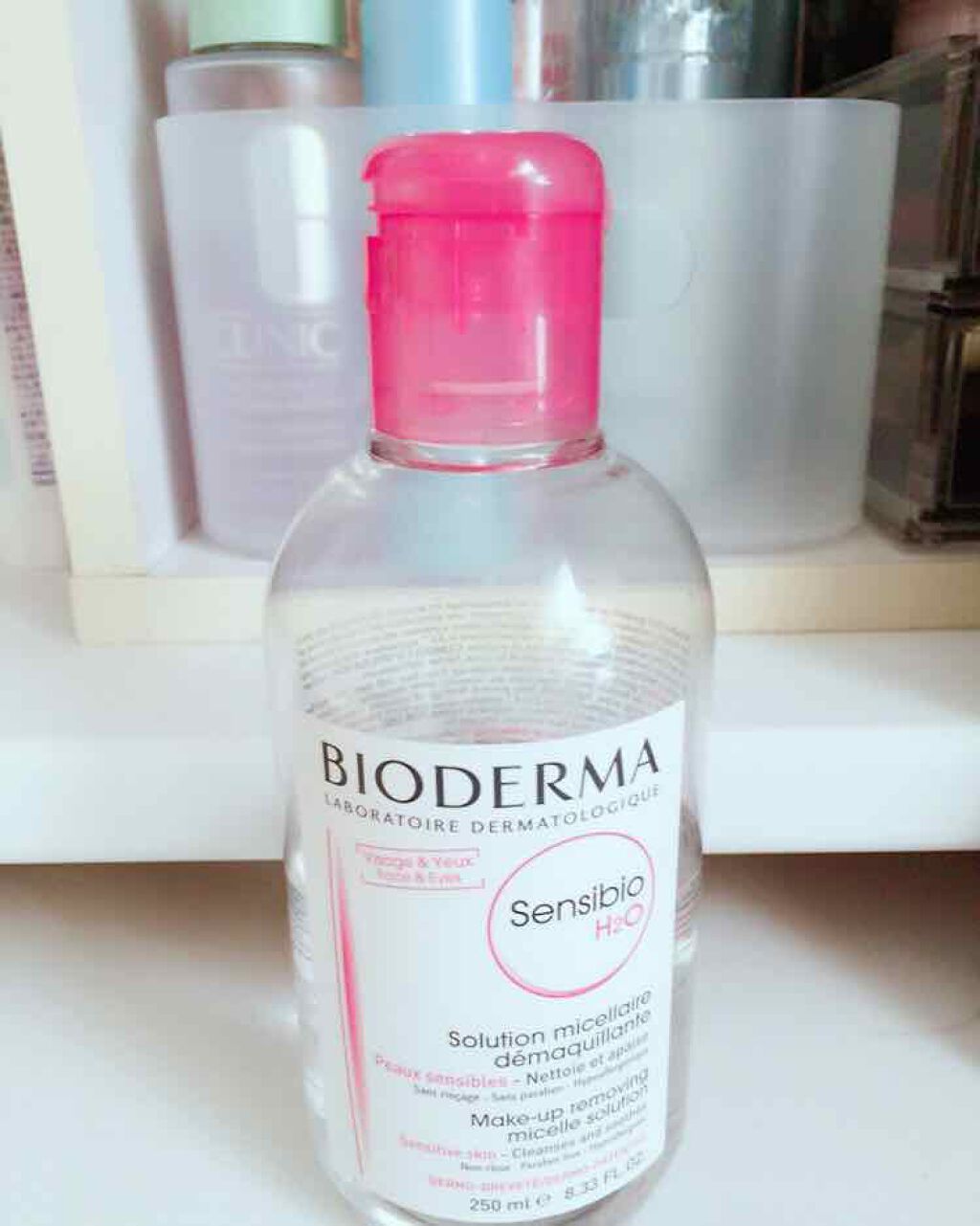 サンシビオ エイチツーオー D/ビオデルマ/クレンジングウォーターを使ったクチコミ（1枚目）