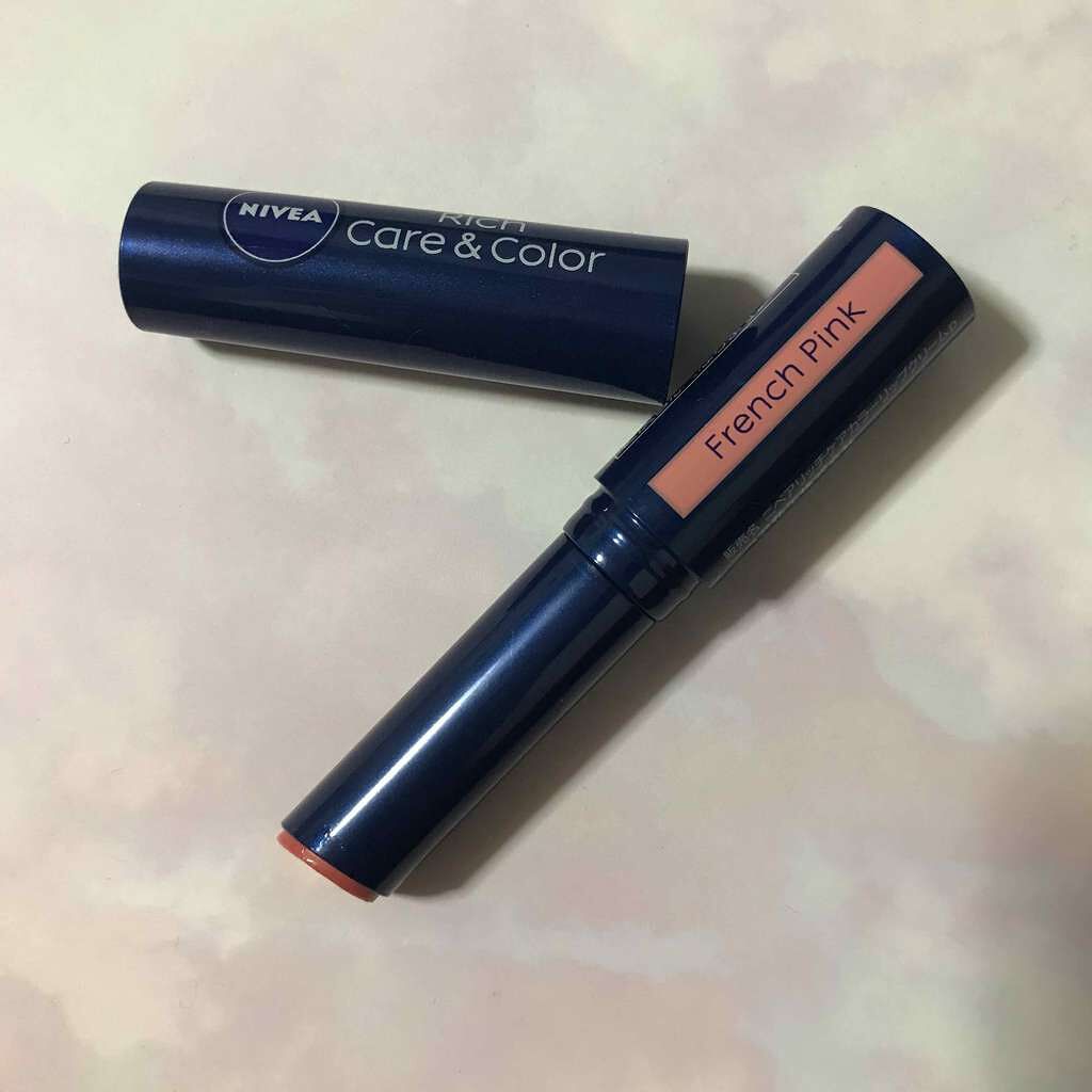 ニベア リッチケア&カラーリップ/ニベア/リップクリームを使ったクチコミ(1枚目)