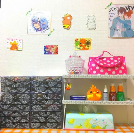 3段式クリアーケース/DAISO/その他化粧小物を使ったクチコミ(1枚目)