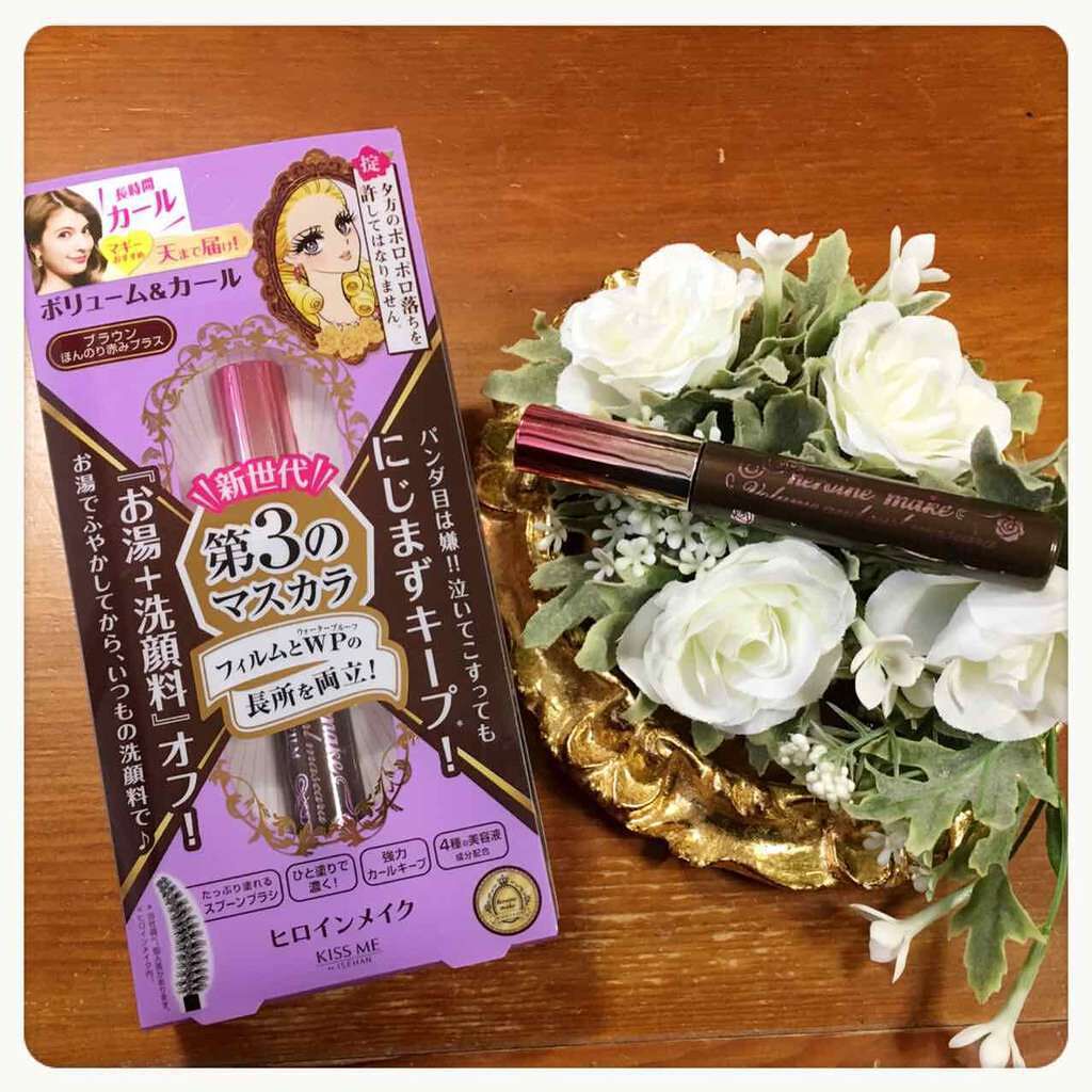 ロング&カールマスカラ アドバンストフィルム/ヒロインメイク/マスカラを使ったクチコミ(1枚目)