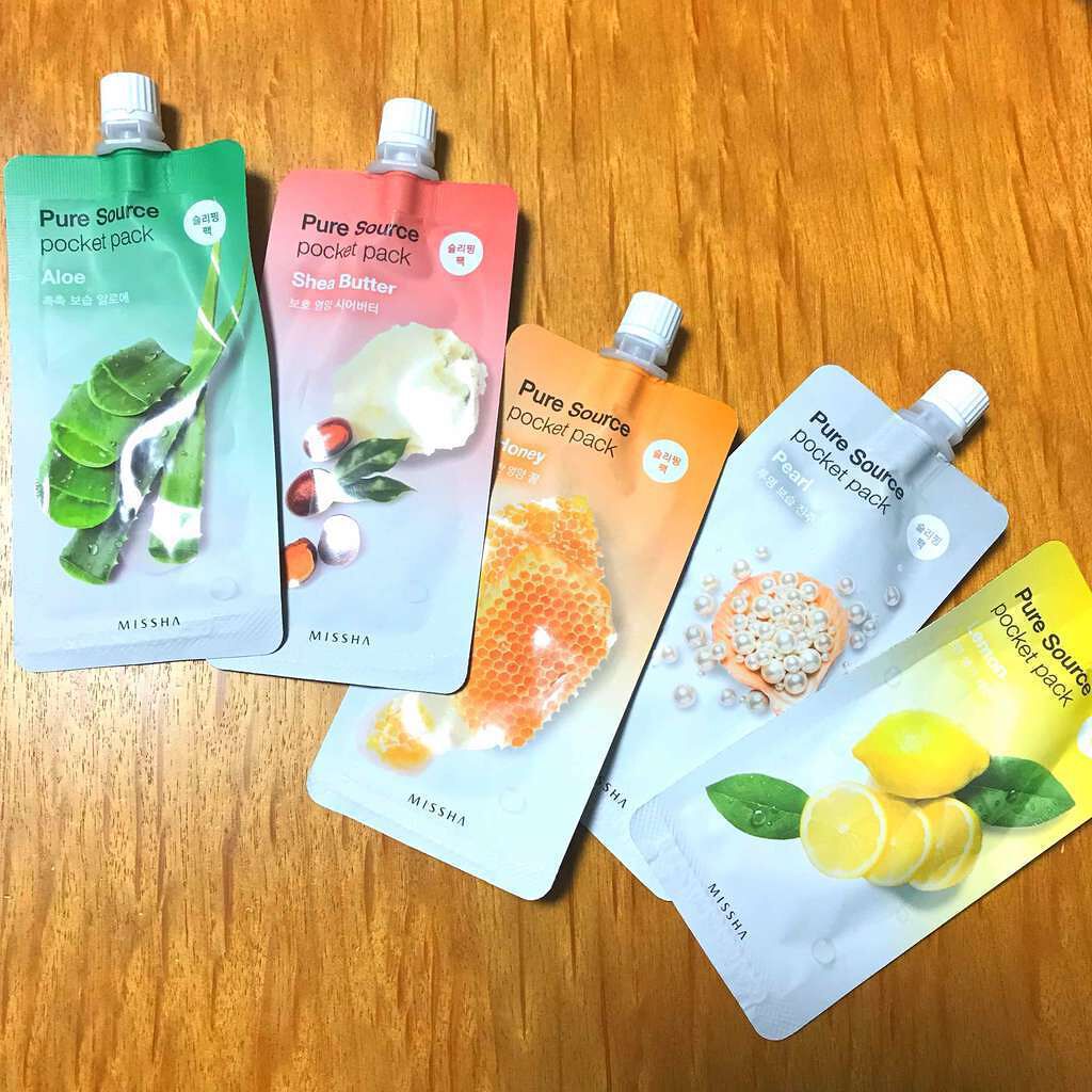 ピュア ソース シートマスク(HN)/ハチミツ/MISSHA/シートマスク・パックを使ったクチコミ(1枚目)