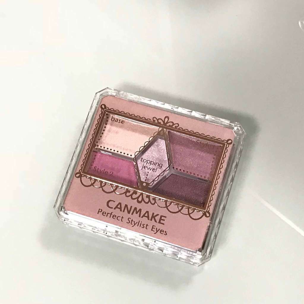 【旧品】パーフェクトスタイリストアイズ/キャンメイク/アイシャドウパレットを使ったクチコミ(1枚目)