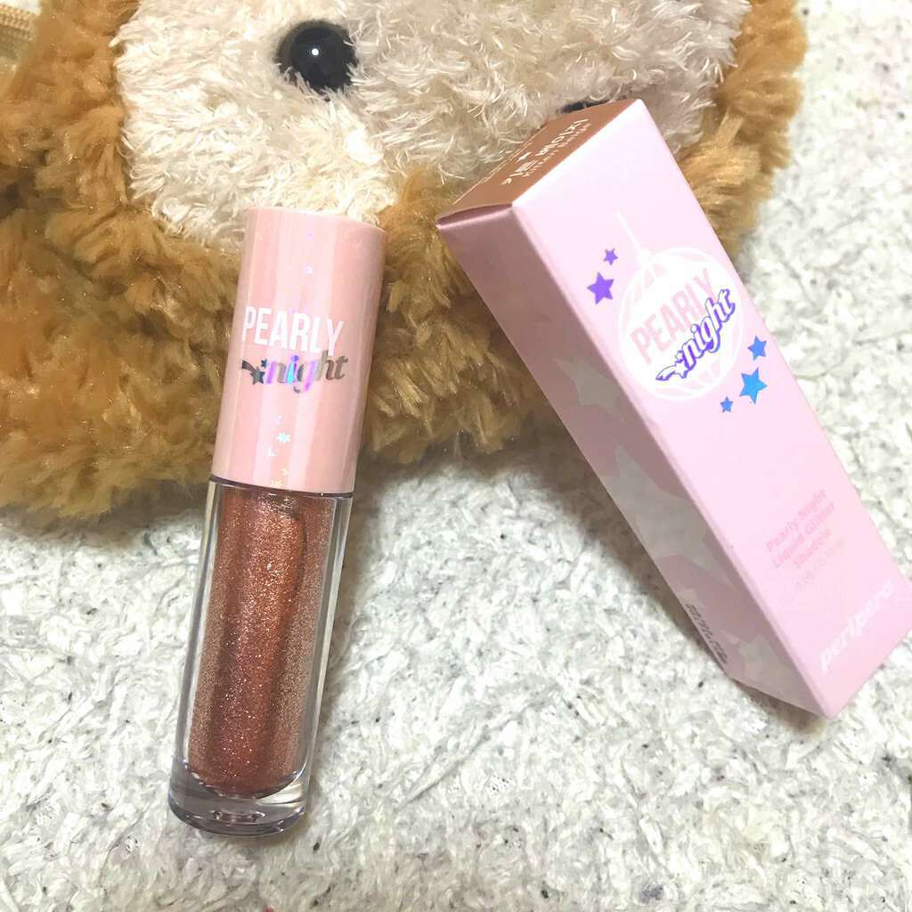 シュガー トゥインクル リキッド シャドウ/PERIPERA/リキッドアイシャドウを使ったクチコミ（1枚目）