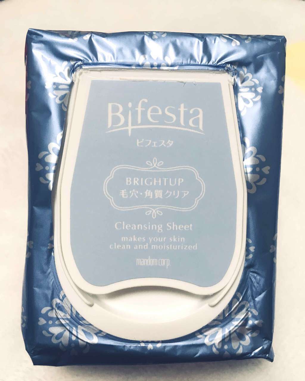 ミセラークレンジングシート ブライトアップ/ビフェスタ/クレンジングシートを使ったクチコミ(1枚目)