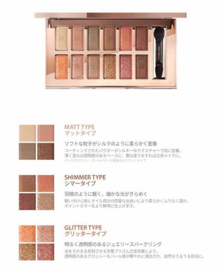 バレンタインボックス/VAVI MELLO/アイシャドウパレットを使ったクチコミ(4枚目)