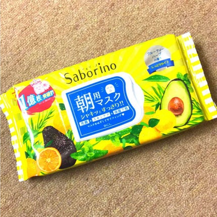 目ざまシート ひきしめタイプ/サボリーノ/シートマスク・パックを使ったクチコミ(1枚目)