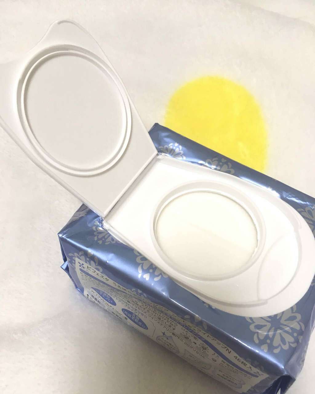 ミセラークレンジングシート ブライトアップ/ビフェスタ/クレンジングシートを使ったクチコミ(2枚目)