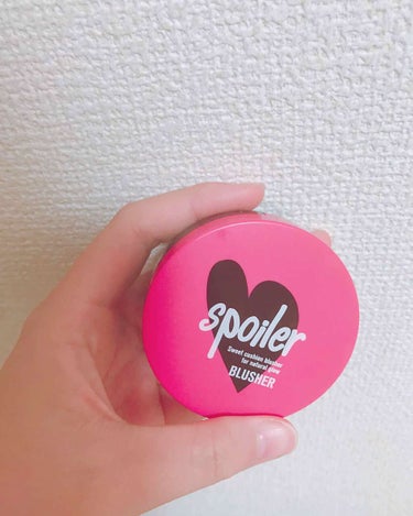 TONYMOLY スポイラーミニクッションブラジャーのクチコミ「🎀トニーモリー spoilerミニクッションblusher

コンパクトサイズで持ち運びが便利.....」（1枚目）