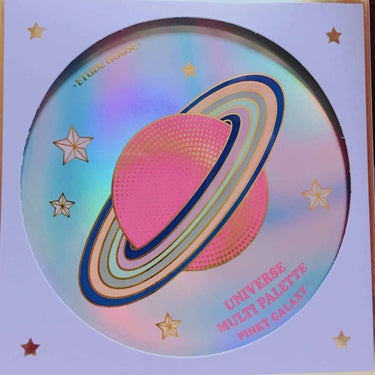 可愛さに負けて買ったこちら。

ETUDE HOUSE UNIVERSE MULTI PALETTE
01 PINKY GALAXY (税込¥2,484)

フェイスカラーとアイシャドウがセットになって