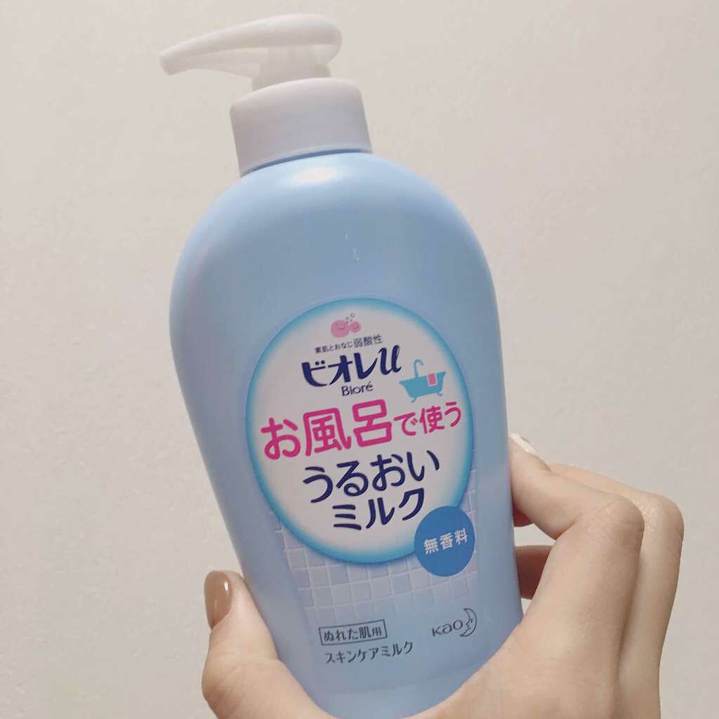 お風呂で使う うるおいミルク 無香料/ビオレu/ボディミルクを使ったクチコミ(1枚目)