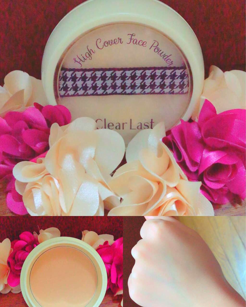フェイスパウダー ハイカバー 白肌オークル/クリアラスト/プレストパウダーを使ったクチコミ(1枚目)