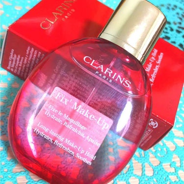 フィックス メイクアップ/CLARINS/ミスト状化粧水を使ったクチコミ（1枚目）