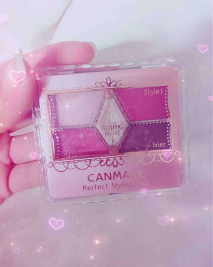 【旧品】パーフェクトスタイリストアイズ/キャンメイク/アイシャドウパレットを使ったクチコミ(1枚目)