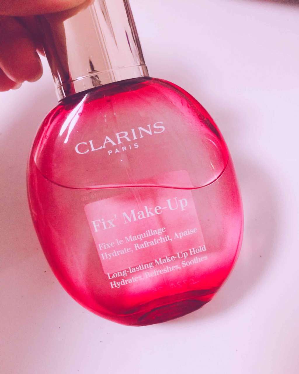 フィックス メイクアップ/CLARINS/ミスト状化粧水を使ったクチコミ(1枚目)