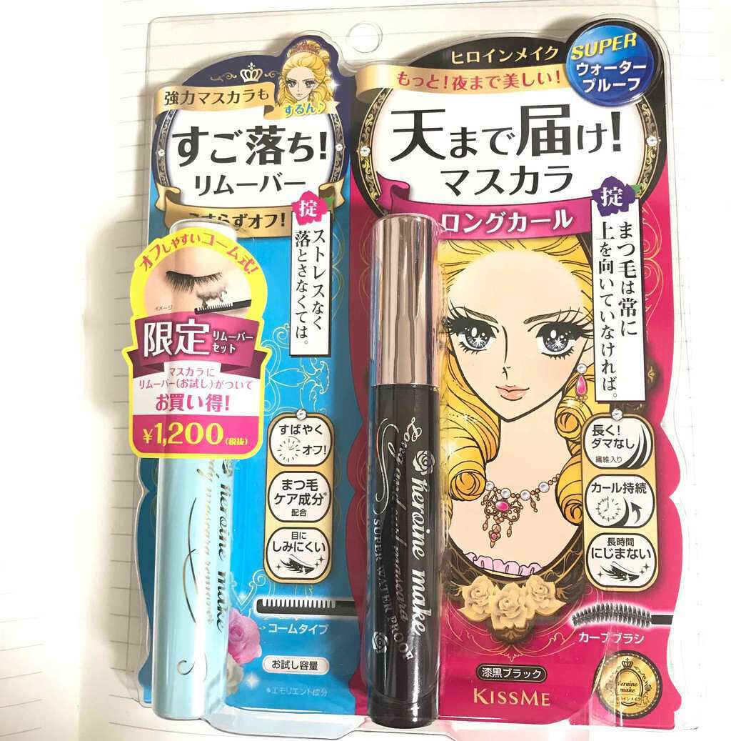ロング&カールマスカラ スーパーWP/ヒロインメイク/マスカラを使ったクチコミ(1枚目)