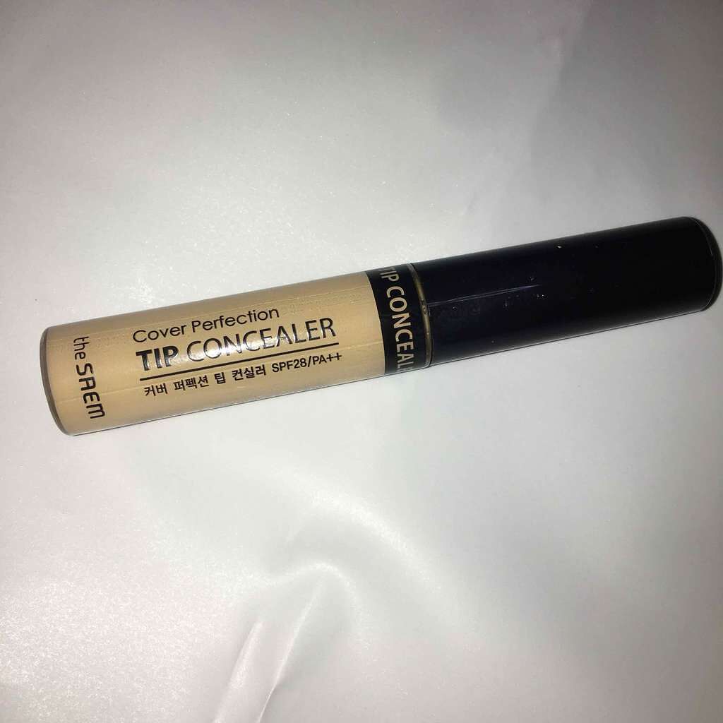 カバーパーフェクション チップコンシーラー/the SAEM/リキッドコンシーラーを使ったクチコミ(1枚目)