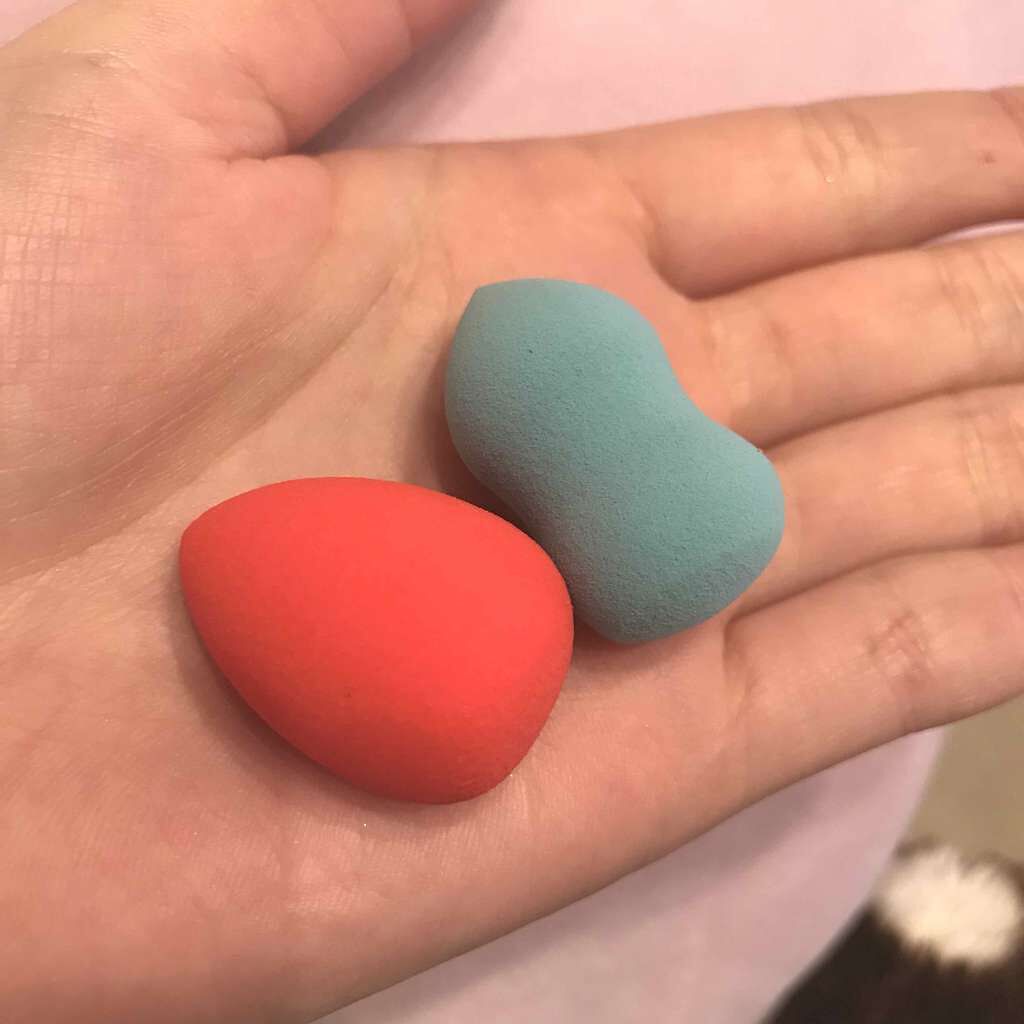 Makeup SPONGE SET/3COINS/パフ・スポンジを使ったクチコミ(2枚目)