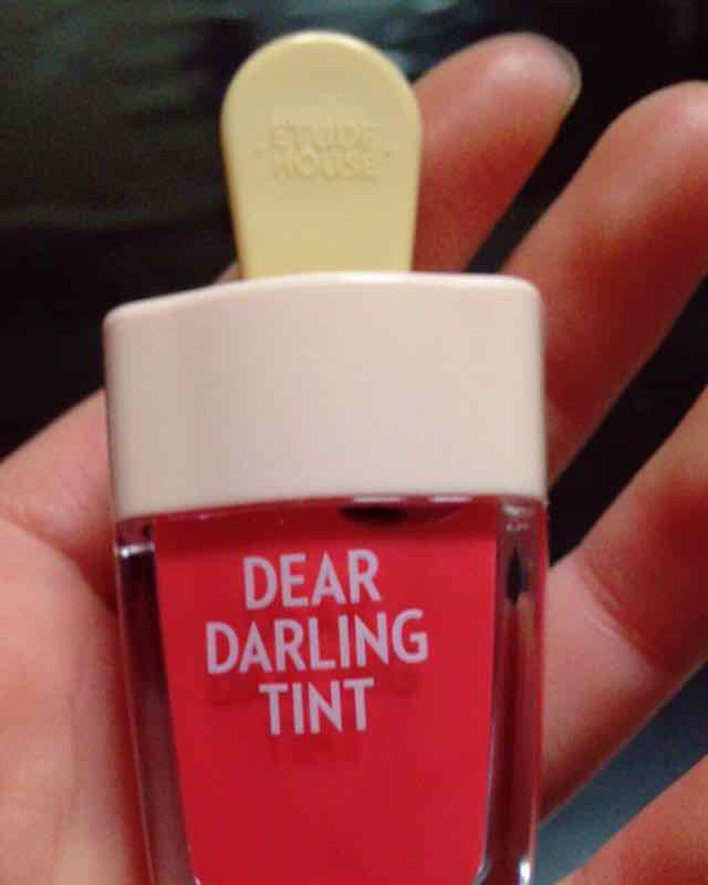 ディアダーリン ウォータージェルティント （アイスティント）/ETUDE/口紅を使ったクチコミ（2枚目）