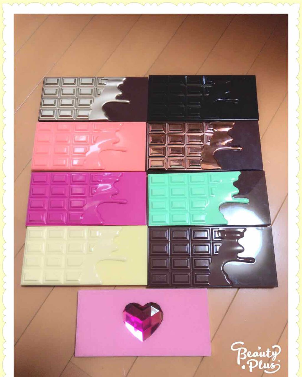 アイラブチョコレート/MAKEUP REVOLUTION/アイシャドウパレットを使ったクチコミ(2枚目)