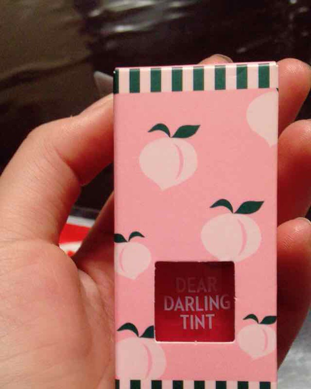 ディアダーリン ウォータージェルティント （アイスティント）/ETUDE/口紅を使ったクチコミ（1枚目）