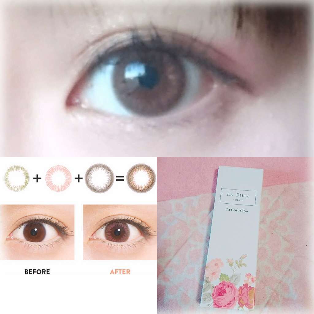 LA FILLE (ラ・フィーユ)/LA FILLE/カラーコンタクトレンズを使ったクチコミ(1枚目)