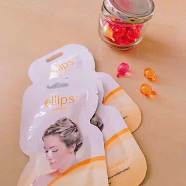 ヘアーオイル【ニュートリカラー】/ellips/ヘアオイルを使ったクチコミ（1枚目）