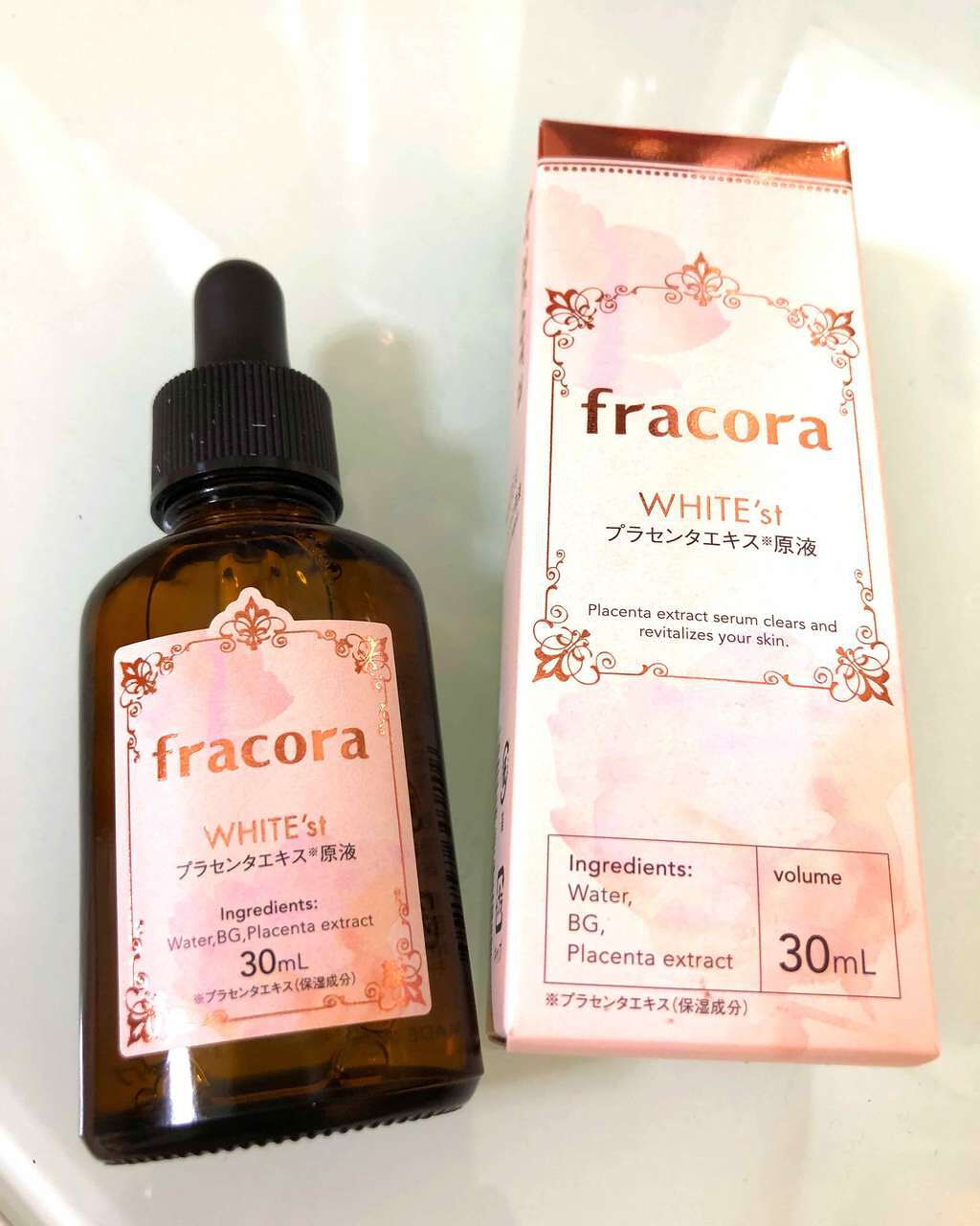 WHITE'st プラセンタエキス原液/fracora/美容液を使ったクチコミ(1枚目)