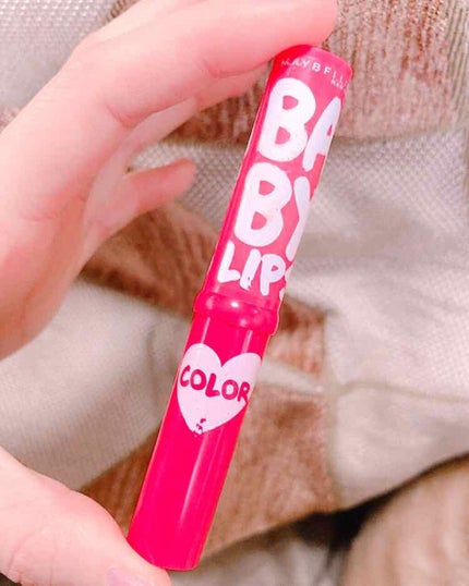 リップクリーム カラー BABY LIPS/MAYBELLINE NEW YORK/リップケアを使ったクチコミ(2枚目)