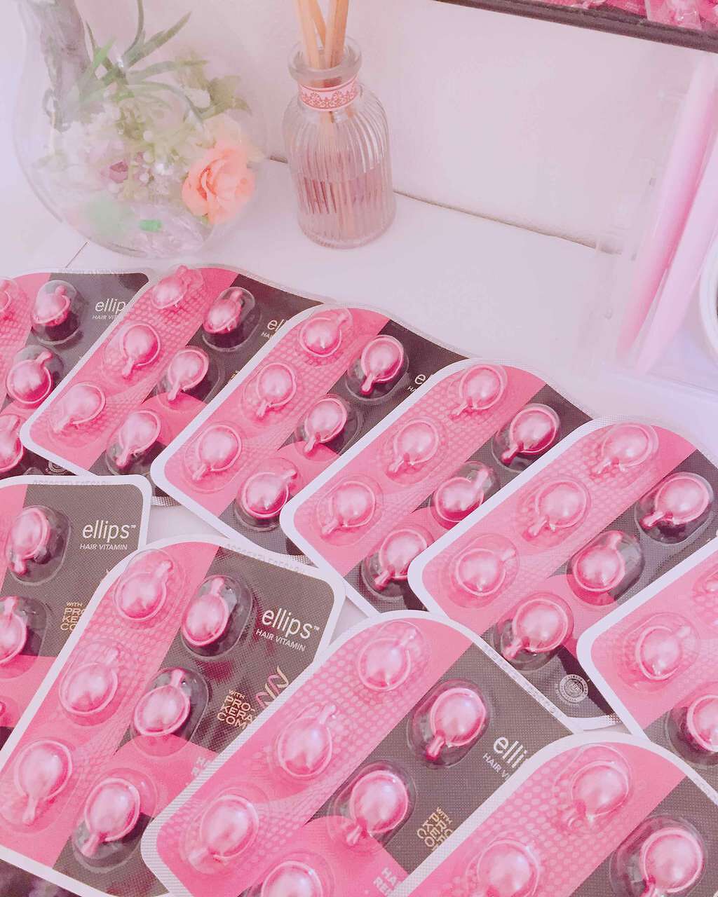 ヘアーオイル【トリートメント】/ellips/ヘアオイルを使ったクチコミ(1枚目)