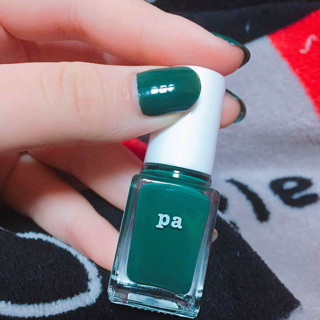 Pa ネイルカラー Paの口コミ Paネイル 最近緑が好きだから買ってみま By 来 普通肌 10代後半 Lips