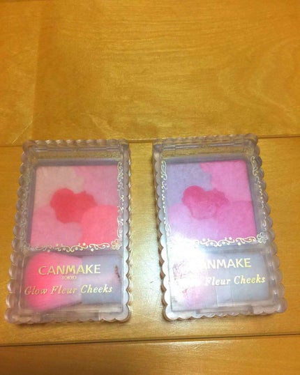 グロウフルールチークス/キャンメイク/パウダーチークを使ったクチコミ(1枚目)