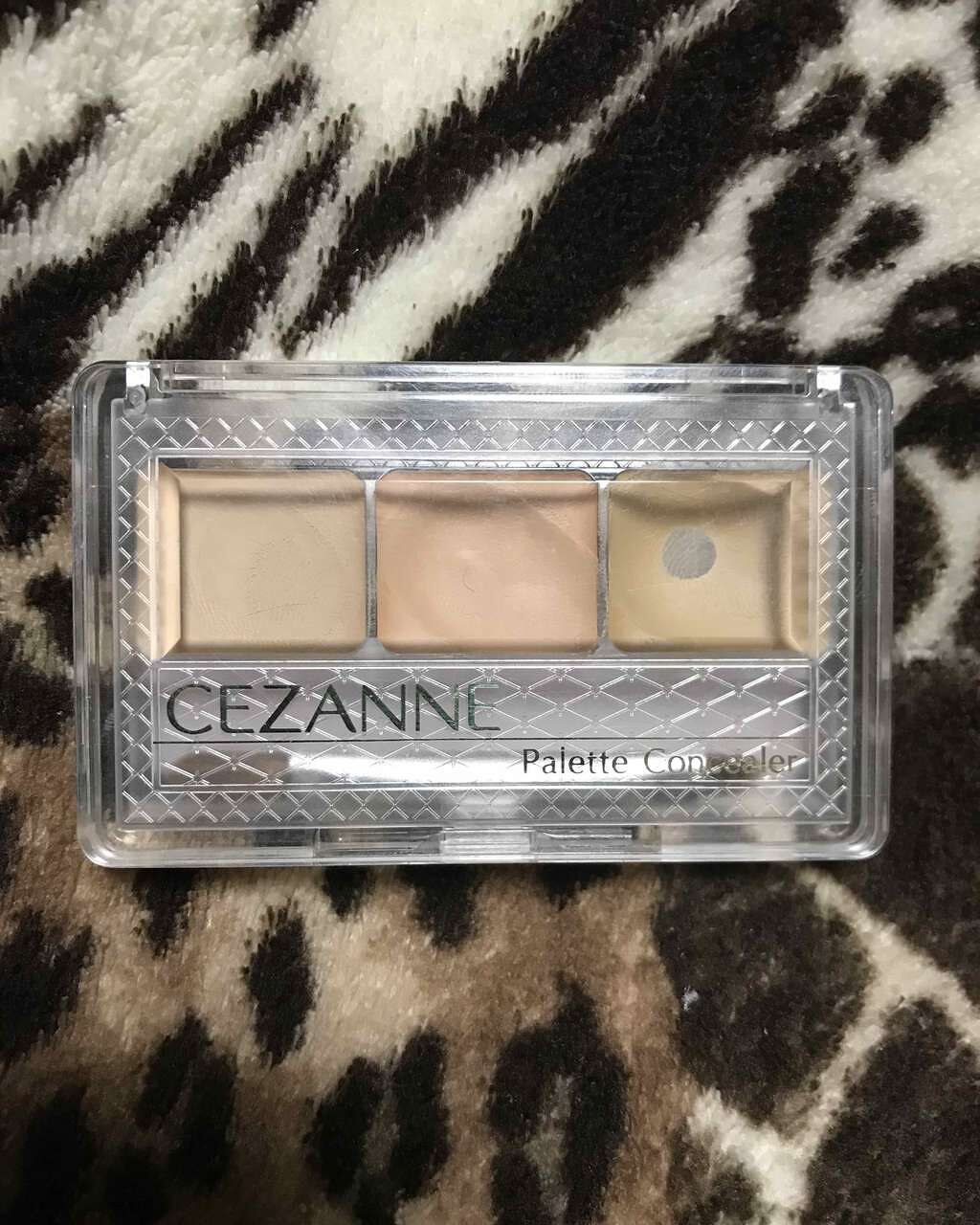 パレットコンシーラー/CEZANNE/パレットコンシーラーを使ったクチコミ(1枚目)