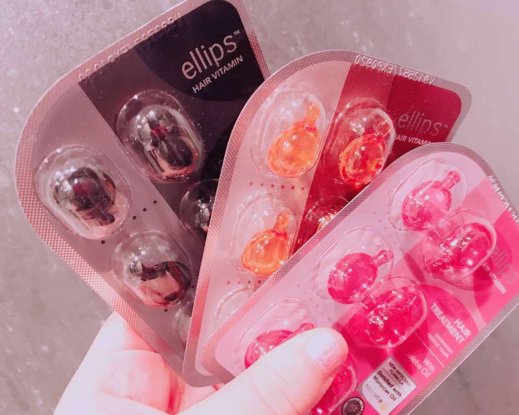 ヘアーオイル【トリートメント】/ellips/ヘアオイルを使ったクチコミ(1枚目)