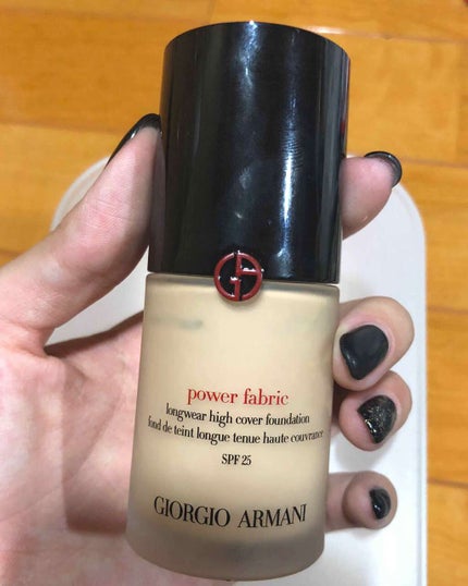 パワー ファブリック ファンデーション/ジョルジオ アルマーニ ビューティ/リキッドファンデーションを使ったクチコミ(1枚目)