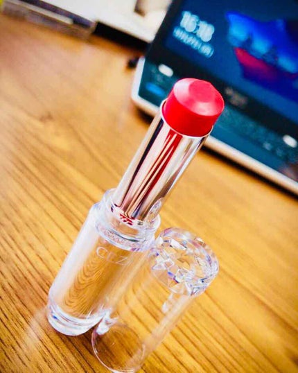 ラスティンググロスリップ/CEZANNE/口紅を使ったクチコミ(1枚目)