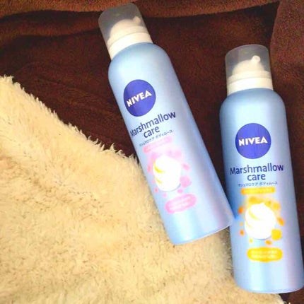 マシュマロケア ボディムース シルキーフラワー/ニベア/ボディローションを使ったクチコミ(1枚目)