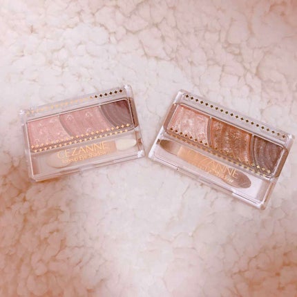 トーンアップアイシャドウ/CEZANNE/アイシャドウパレットを使ったクチコミ(1枚目)