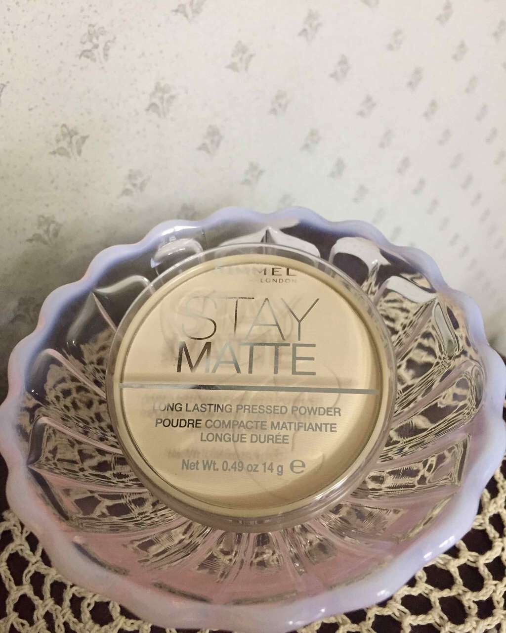 ステイマット プレストパウダー/リンメル ロンドン/プレストパウダーを使ったクチコミ(1枚目)