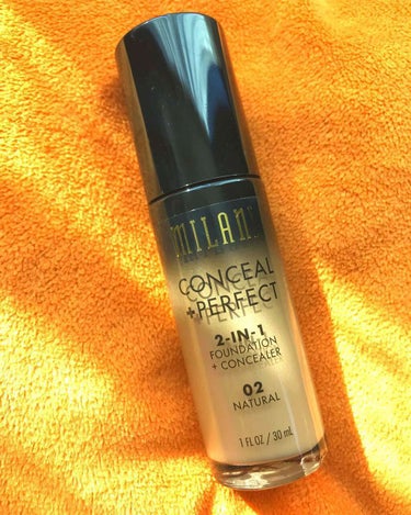 conceal+perfect/Milani Cosmetics/リキッドファンデーションを使ったクチコミ（2枚目）