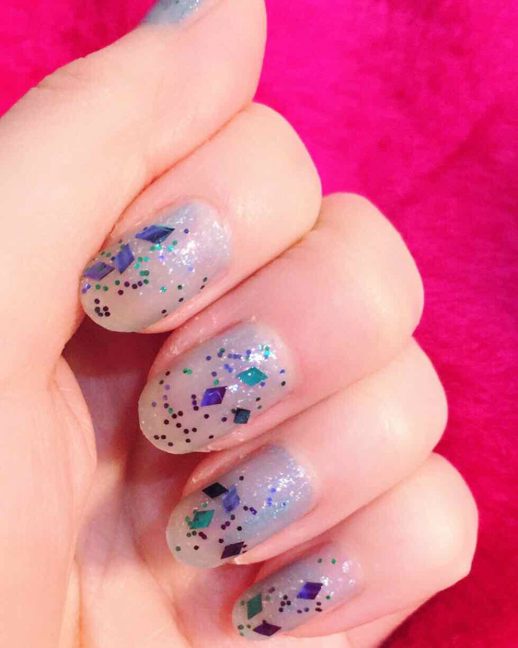 ネイル エナメル/ちふれ/マニキュアを使ったクチコミ(2枚目)