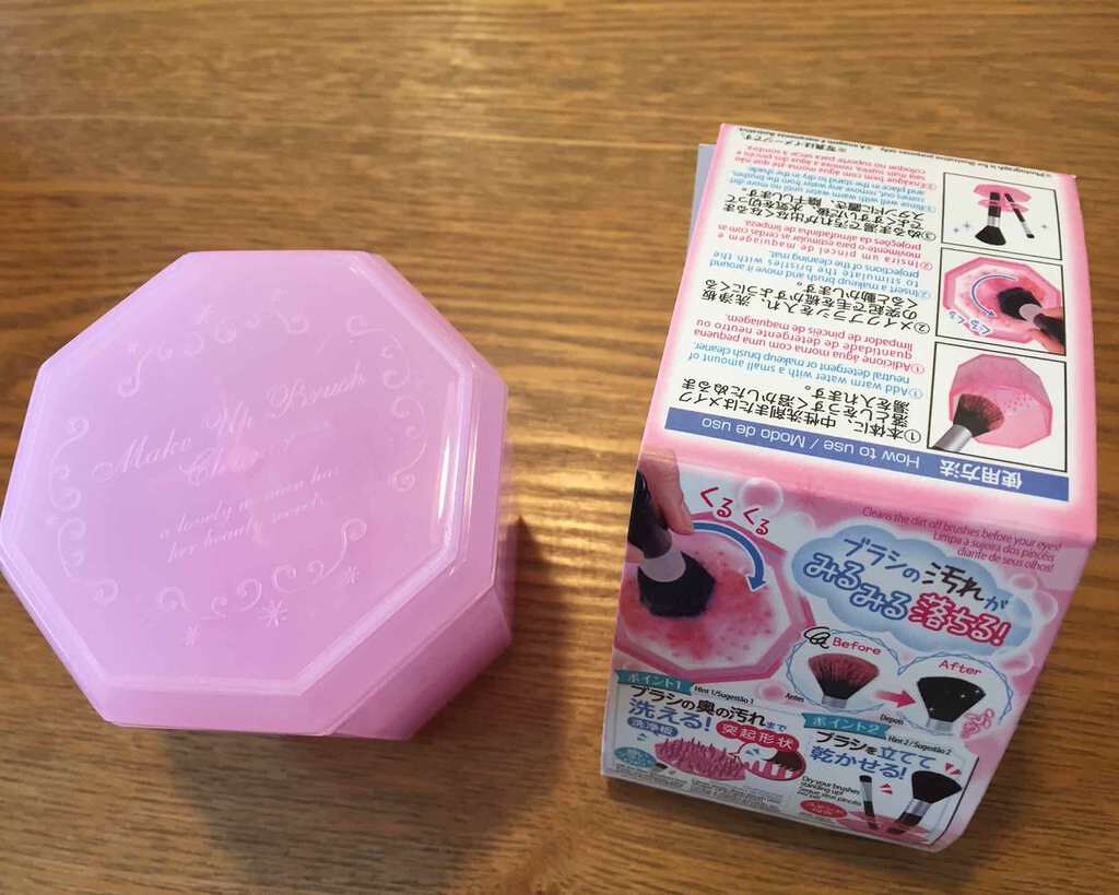 メイクブラシクリーナー/DAISO/その他化粧小物を使ったクチコミ(1枚目)