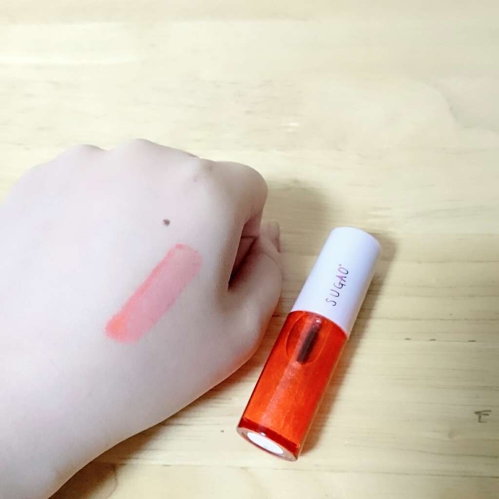 ジュレ感リップティント/SUGAO®/リップグロスを使ったクチコミ(2枚目)